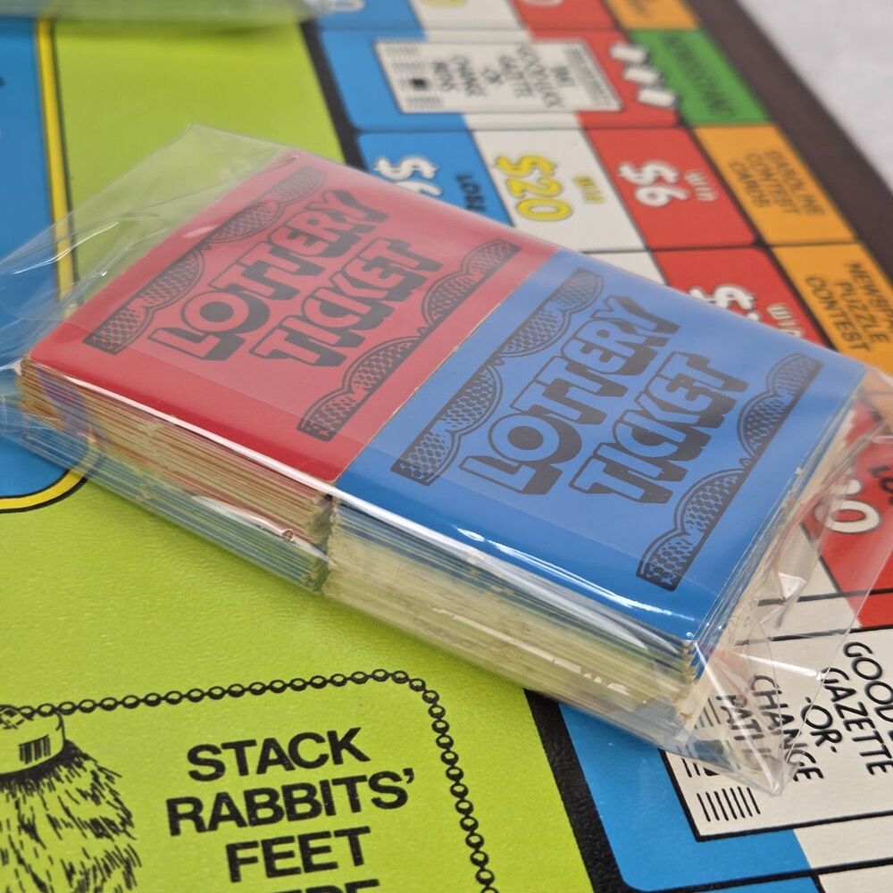 Vintage 1977 The Winning Ticket Home Lottery Board Game Ideal Complete Nice - Picture 13 of 16